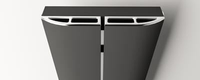 Eastbrook Berlini radiatorrooster Chroom 18,5cm Eastbrook Berlini radiatorrooster Chroom 18,5cm