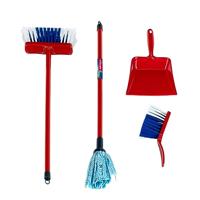 Theo Klein Vileda Cleaning Station speelgoed schoonmaakset bezem - thumbnail