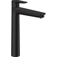 Wastafelmengkraan Talis E 240 HansGrohe Eengreeps met Trekwaste Mat Zwart - thumbnail