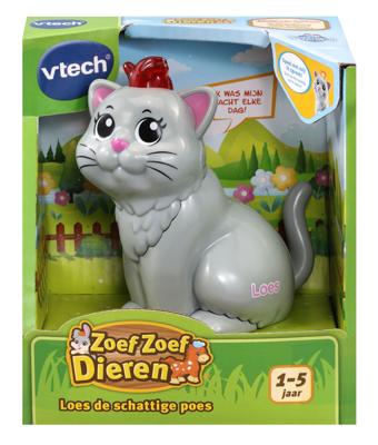 VTech Zoef Zoef Loes de Schattige Poes + Licht en Geluid VTech Zoef Zoef Loes de Schattige Poes + Licht en Geluid