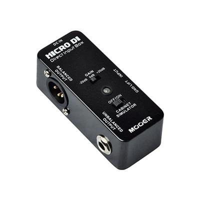 Mooer Micro DI box en preamp