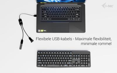 I-tec U3CBLHUB2A USB-kabel