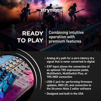 Strymon BigSky MX Dual Engine IR Reverb effectpedaal