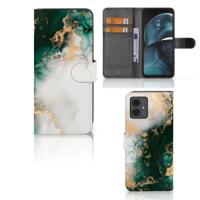 Bookcase voor Motorola Moto G14 Marmer Groen - thumbnail