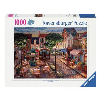 Ravensburger legpuzzel geschilderd parijs, 1000st. Ravensburger legpuzzel geschilderd parijs, 1000st.