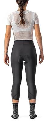 Castelli Velocissima Thermal fietsbroek driekwart zwart dames L