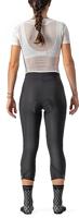 Castelli Velocissima Thermal fietsbroek driekwart zwart dames L - thumbnail