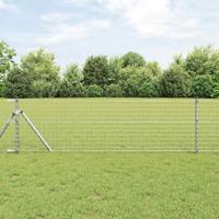 VidaXL Euro hek 0,6 x 25 m pvc-gecoat ijzer - thumbnail