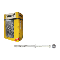 pgb-Europe SMART | Raamplug CB zeskantschroef Ø 10x140 NZN | 25 st SM0RPCN01100140E - thumbnail