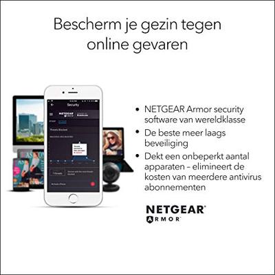 AX6000 NETGEAR Nighthawk RAX120 Wi-Fi 6 router (12 stream AX12, tot 6 Gbps, dekking voor grote woningen en woningen tot 200 m², 4 x 1G en 1 x 2,5/5G LAN, 2 x USB 3.0, WPA3, voor iPhone 11 en S20)