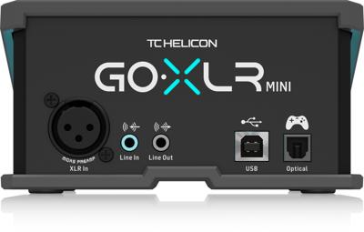 TC Helicon Go XLR Mini - mixer en audio-interface