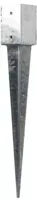 Eurofix paalhouder verzinkt 7,1x7,1x75 cm - thumbnail
