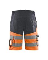 Blåkläder Short met stretch High-Vis 15411811/ | Medium Grijs/ High Vis Oranje | Maat 52 - 7330509748305 - thumbnail