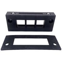 TRU COMPONENTS DVK-W3 Kabelinvoeringsplaat Klem-Ø (max.): 16 mm Polyamide Zwart 1 stuk(s) - thumbnail