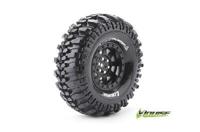 Louise CR-CHAMP Banden Set - Super Soft - 1.9" Velgen Zwart - Hex 12mm - thumbnail