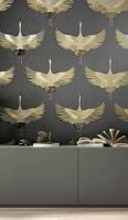 Marburg Kumano; The New Design Book Behang met kraanvogels - 34532 - thumbnail