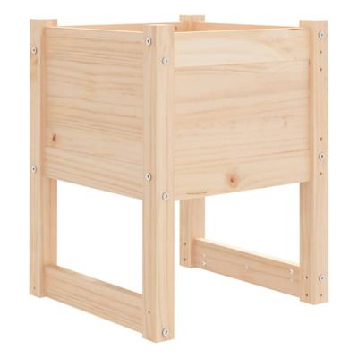 VidaXL Plantenbak 40x40x52,5 cm massief grenenhout VidaXL Plantenbak 40x40x52,5 cm massief grenenhout