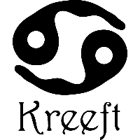 Kreeft sterrenbeeld - Muursticker - thumbnail