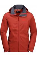 Jack Wolfskin outdoor jas Evandale rood - thumbnail