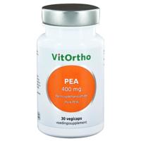 PEA 400 mg palmitoylethanolamide 30 Vegetarische capsules - thumbnail