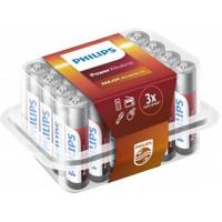 Philips Power Alkaline AAA-batterijen set 24-delig - thumbnail