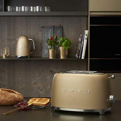 SMEG TSF01CHMEU 50's Style Broodrooster - Champagne