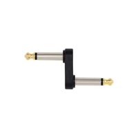 Planet Waves PW-P047B Coupler adapter mannelijke mono (afgeschuind) zwart - thumbnail