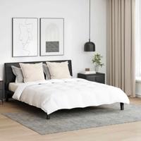 VidaXL Dekbed set met kussen 3 pcs wit donsveertjes - thumbnail