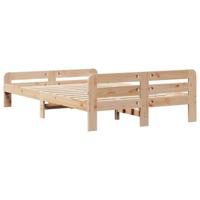 Bedframe zonder matras massief grenenhout 120x190 cm - thumbnail