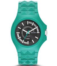 Horlogeband Diesel DZ1648 Kunststof/Plastic Turquoise 26mm