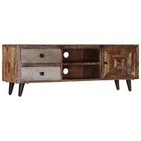 VidaXL Tv-meubel 118x30x40 cm massief mangohout - thumbnail
