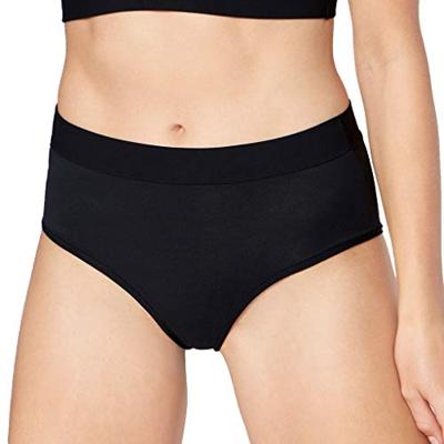 Allround - Go Maxi dames slip - Dames ondergoed one size - Stretchy modal - One size - Zwart - Onderbroek - Ondergoed - One size - Onderbroek -