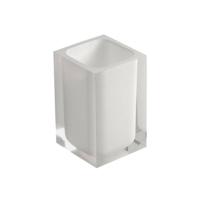 Tandenborstelhouder Sapho Rainbow Vrijstaand 11x7.2 cm Kunststof Wit Sapho - thumbnail