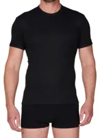 Thermo Shirt heren korte mouw - Warm ondergoed - Thermo ondergoed heren - Thermisch - Ronde hals - XXL - Wit - XXL - thumbnail