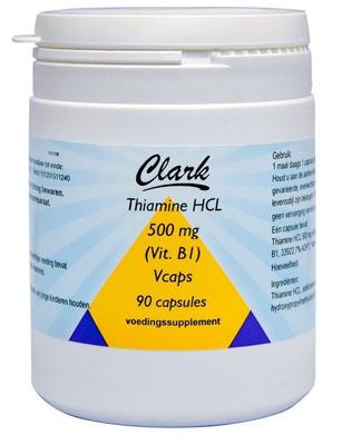 Clark Vitamine B1 500mg 90 Vegetarische capsules