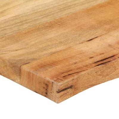 Tafelblad met natuurlijke rand 70x60x3,8 cm massief mangohout
