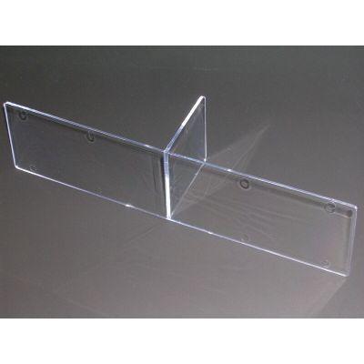 Inzet voor A4 liggend - 2vaks A5 extra d