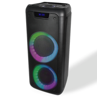 Denver BPS-350 draagbare luidspreker Draadloze stereoluidspreker Zwart 25 W - thumbnail