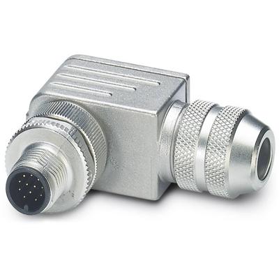 Phoenix Contact 1404412 Sensor/actuator connector, niet geassembleerd M12 Aantal polen (sensoren): 12 Stekker, recht 1 stuk(s) Piece