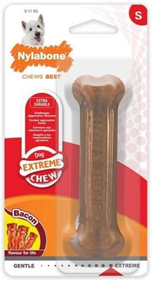 Nylabone kauwbot regular bot bacon Gebr. de Boon - Gebr de boon