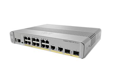 Catalyst 3560CX-12PD-S - Switch - Beheerd - 12 x 101001000 (PoE+) + 2 x combi SFP+ - desktop, rack-uitvoering, monteerbaar op DIN-rails, wandbevestiging - PoE+ (240 W) Catalyst 3560CX-12PD-S - Switch - Beheerd - 12 x 101001000 (PoE+) + 2 x combi SFP+ - desktop, rack-uitvoering, monteerbaar op DIN-rails, wandbevestiging - PoE+ (240 W)