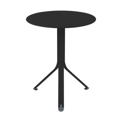 Fermob Rest'o tuintafel Ø60 cm Liquorice