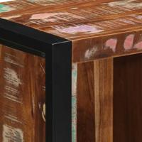 Nachtkastje 40x30x80 cm massief gerecycled hout - thumbnail