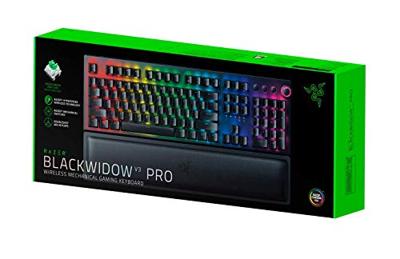 BlackWidow V3 Pro - Toetsenbord - Draadloos mechanisch - groene schakelaars - VS/QWERTY BlackWidow V3 Pro - Toetsenbord - Draadloos mechanisch - groene schakelaars - VS/QWERTY
