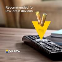 Varta longlife AAA batterijen - set van 10 - thumbnail