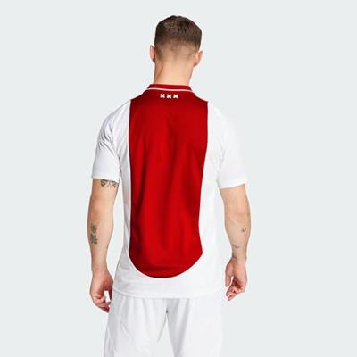 Ajax Shirt Thuis Senior 2024/2025 - Maat S - Kleur: RoodWit | Soccerfanshop