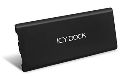 Icy Dock MB861U31-1M2B behuizing voor opslagstations SDD-behuizing Zwart M.2