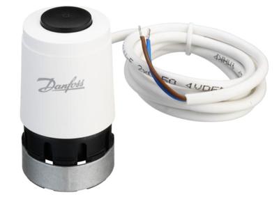Danfoss TWA-V thermische servomotor wasgevuld, wit, (bxh) 40.6x58.9mm