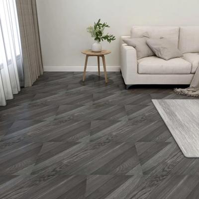 Vloerplanken zelfklevend 55 st 5,11 m PVC gestreept grijs Vloerplanken zelfklevend 55 st 5,11 m PVC gestreept grijs