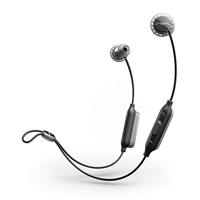 SOL Republic Relais Sport draadloze in-ear hoofdtelefoon - geluidsisolerende, lichtgewicht oortelefoon met microfoon + 1 knop bediening, regen- en zweetbestendige gym oordopjes - grijs - thumbnail